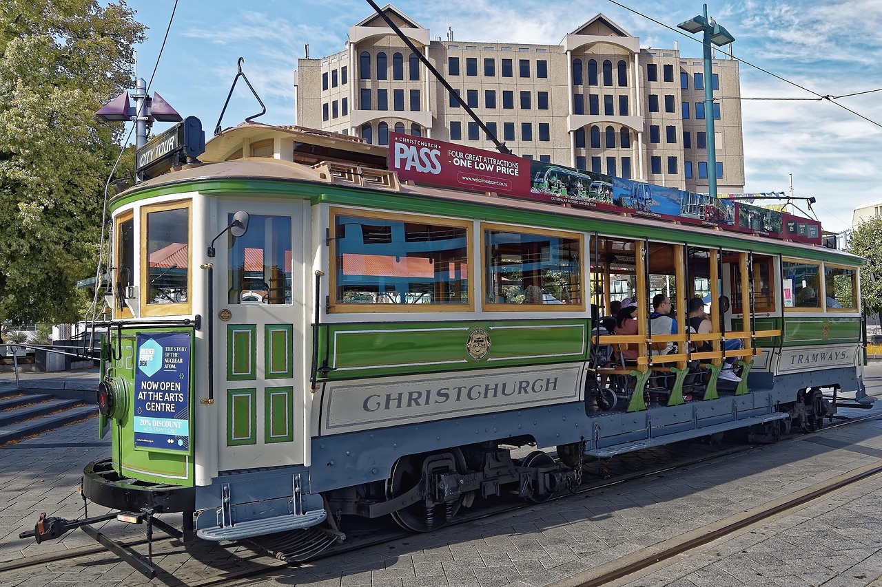 Tram & Cathedral Square